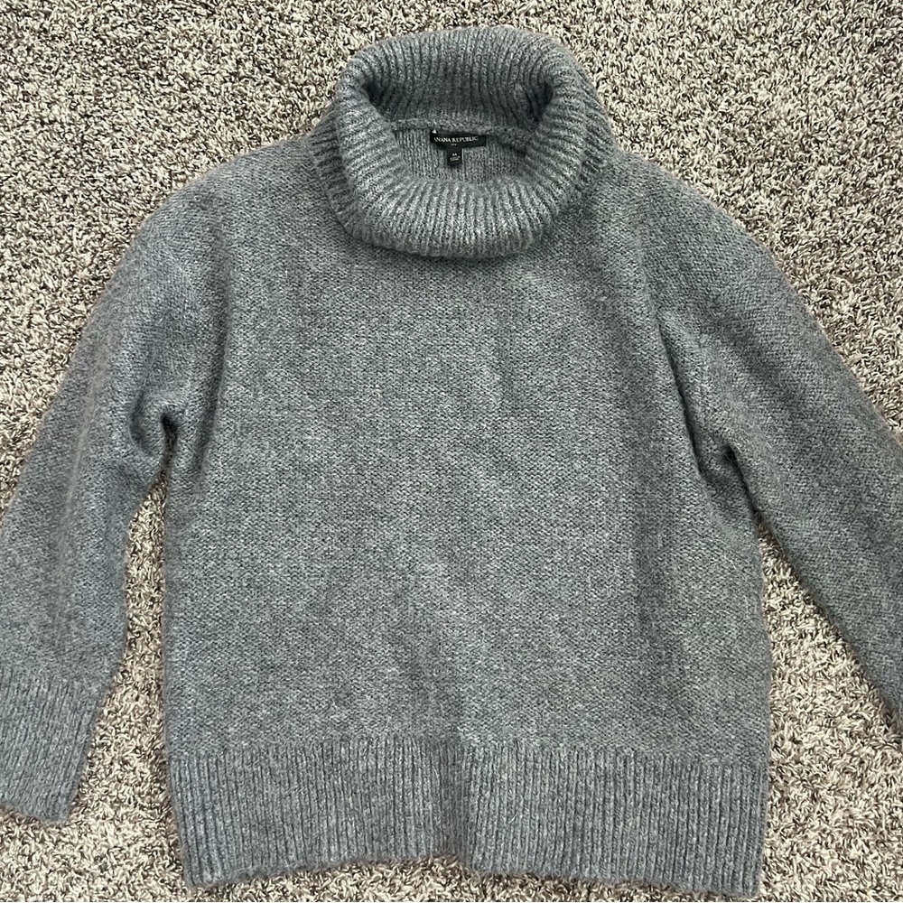 Banana Republic Oversize Turtleneck Cowl Sweater